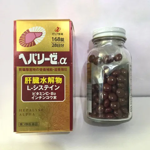 Viên uống Zeria Hepalyse Alpha - Hỗ trợ bổ gan, phục hồi chức năng gan, cải thiện sức khỏe, dinh dưỡng cao từ Nhật Bản, 168 viên