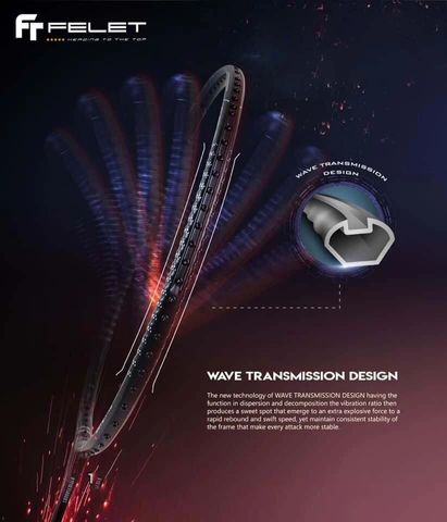 Vợt Cầu Lông Felet Blink Sword 2 Blue - Thiết Kế Hiện Đại Cho Người Chơi Phòng Thủ, Phản Tạt Nhanh, Dụng Cụ Thể Thao Chất Lượng Cao