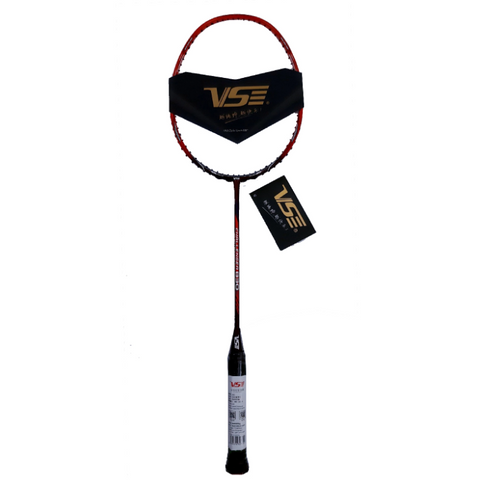 Vợt Cầu Lông Venson Challenger VS830 - Thiết Kế Đỏ Đen, Phù Hợp Cho Người Mới Chơi, Độ Cứng Trung Bình, Chất Liệu Nano Carbon