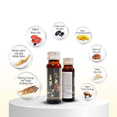 Nước Uống Đông Trùng Hạ Thảo Tochukasou GX Reiperfect - Bổ Sung Dinh Dưỡng, Tăng Cường Sinh Lực 2000mg, Hỗ Trợ Sức Khỏe 50ml