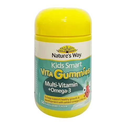 Kẹo Vita Gummies Omega3 và vitamin tổng hợp của Nature's Way