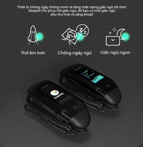 Máy Chống Ngủ Ngáy Thông Minh SleepMi Z1 Tích Hợp Massage - Cải Thiện Giấc Ngủ, Tích Hợp Chức Năng Tự Động Và 26 Mức Độ Chống Ngáy