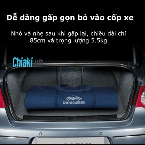 Ô Che Nắng, Che Mưa Xe Hơi Thông Minh Dingku - Giải Pháp Hiện Đại Bảo Vệ Xe Khỏi Nắng Mưa, Thiết Kế Tiện Dụng, Điều Khiển Từ Xa