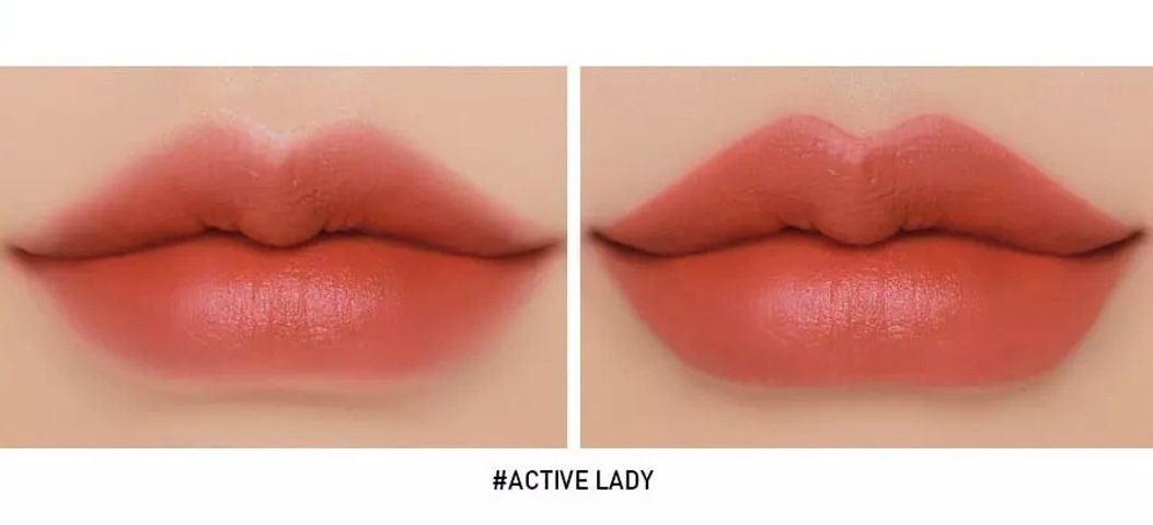 Son 3CE Cloud Lip Tint Active Lady - Son Kem Màu Hồng Cam Nude Sang Chảnh Cho Đôi Môi Xinh Xắn, Bền Màu 4-8 Giờ