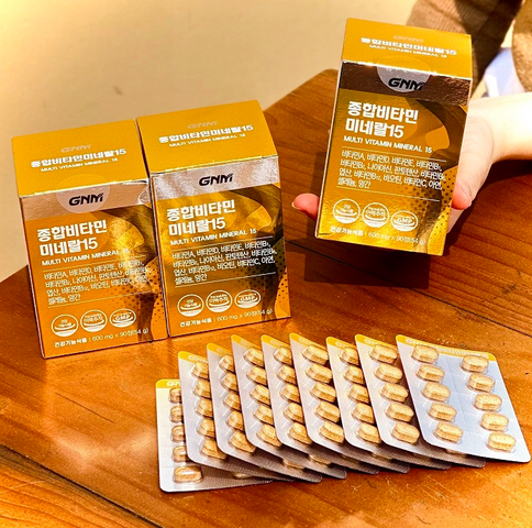 Viên Uống Vitamin Tổng Hợp GNM Natural Multi Vitamins 15 Mineral - Bổ Sung 15 Chất Dinh Dưỡng, Tăng Cường Sức Đề Kháng, Cải Thiện Sức Khỏe