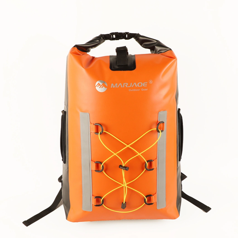 Balo leo núi dã ngoại chống nước Marjaqe - Balo thể thao PVC bền bỉ, dung tích 30L, tiện dụng cho chuyến đi du lịch hoặc dã ngoại