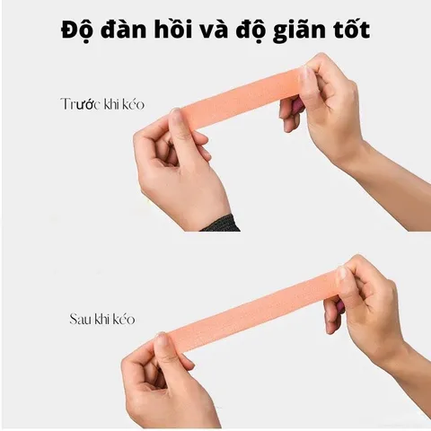 Băng Keo Thể Thao Cao Su Non Tự Dính - Bảo Vệ Cổ Chân, Tay, Đầu Gối Cho Người Chơi Thể Thao Cường Độ Cao