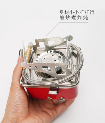 Bếp Ga Mini Du Lịch Aotu AT6325 Gấp Gọn - Công Suất 2800W, Túi Đựng Tiện Dụng, Đun Nấu Nhanh Chóng, Thích Hợp Cắm Trại