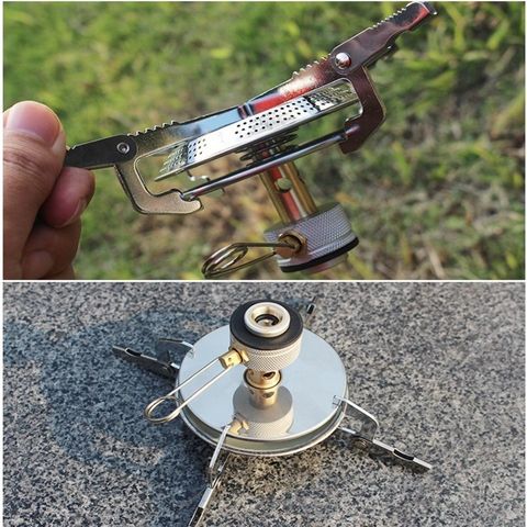 Bếp Gas Mini Dã Ngoại Gấp Gọn AT6313 - Tiện Lợi Với Túi Đựng, Thép Không Gỉ Chịu Nhiệt, Hoàn Hảo Cho Cắm Trại Và Du Lịch