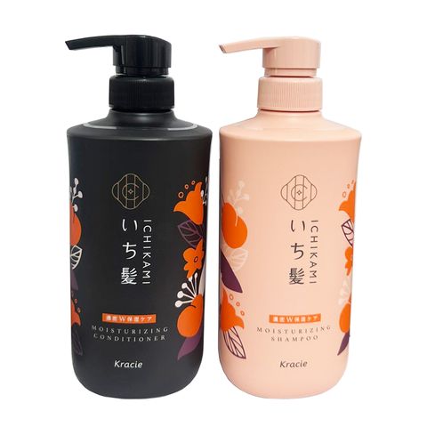 Bộ Dầu Gội Ichikami Nhật Bản - Ngăn Ngừa Rụng Tóc, Phục Hồi Tóc Hư Tổn Chai 550ml, Duy Trì Độ Ẩm Dành Cho Tóc Suôn Mượt