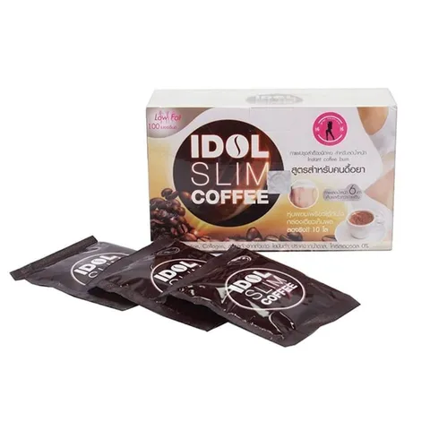 Cà phê hỗ trợ giảm cân hạn chế hấp thu chất béo Idol Slim