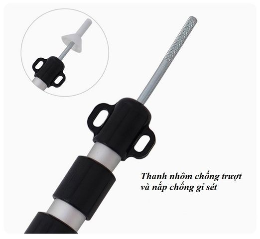 Cọc Căng Lều Bạt Hợp Kim Nhôm 2.3m - Dụng Cụ Cắm Trại Chống Tăng Bền Bỉ, Tiện Dụng Cho Chuyến Đi Dã Ngoại