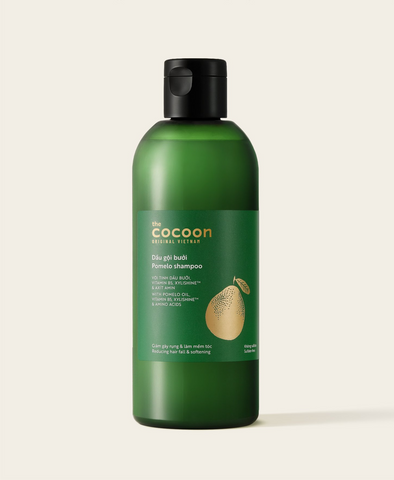 Combo Cocoon Dầu Gội & Nước Dưỡng Tóc Tinh Dầu Bưởi - Giảm Rụng & Kích Thích Mọc Tóc, Bộ Chăm Sóc Tóc Chính Hãng 450ml