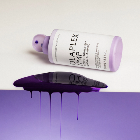 Dầu Gội Tím Khử Ánh Vàng Olaplex No 4P - Chăm Sóc Tóc Tẩy, Giữ Màu Tươi Sáng Bền Lâu, Chai 250ml