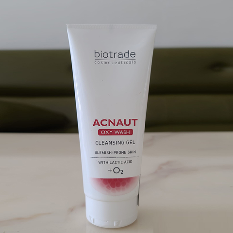 Gel Rửa Mặt Cho Da Dầu Biotrade Acnaut Oxy Wash Cleansing 200ml - Sạch Sâu, Cấp Ẩm, Hỗ Trợ Ngừa Mụn, Phù Hợp Da Dầu và Hỗn Hợp