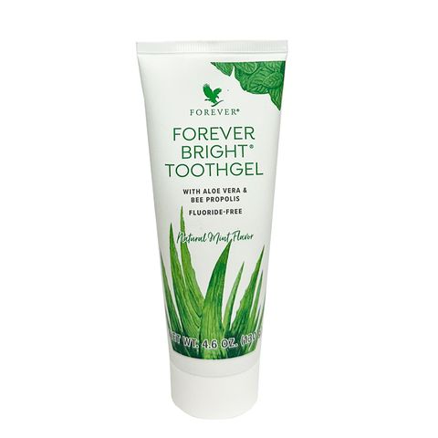 Kem Đánh Răng Lô Hội Forever Bright Aloe Vera Toothgel 130g - Gel Làm Sạch Răng Miệng Tự Nhiên, An Toàn Cho Cả Gia Đình