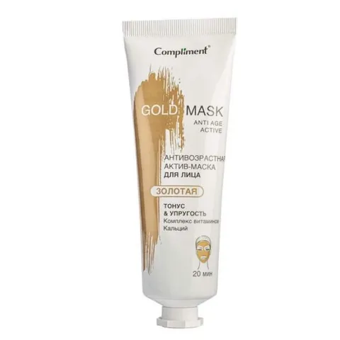 Mặt nạ vàng Compliment Gold Mask hỗ trợ trẻ hóa da