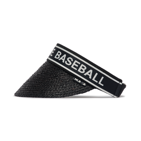 Mũ Lưỡi Trai Nửa Đầu MLB Raffia Sun Cap 3ASC00233-00BKS - Thời Trang Năng Động, Chống Nắng Hiệu Quả, Phong Cách Thể Thao