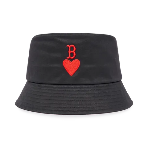 Mũ MLB Heart Bucket Hat Boston Red Sox 3AHTH013N-43BKS