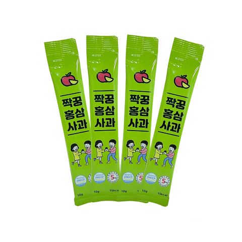 Nước Hồng Sâm Trái Cây Sobaek SungChan Cho Trẻ Em - Hương Vị Táo Dâu Ngon Miệng, Hỗ Trợ Tăng Cường Sức Khỏe, Hộp 30 Gói