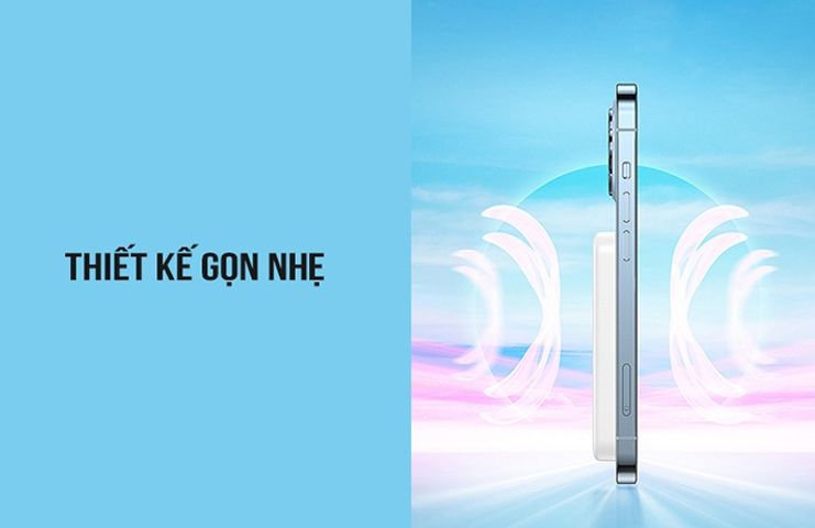 Pin sạc dự phòng không dây từ tính Remax RPP-65 10000mAh 15W - Sạc nhanh Magsafe tiện lợi, dùng cho iPhone & thiết bị di động