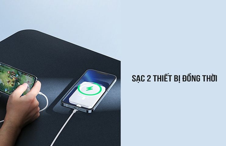 Pin sạc dự phòng không dây từ tính Remax RPP-65 10000mAh 15W - Sạc nhanh Magsafe tiện lợi, dùng cho iPhone & thiết bị di động