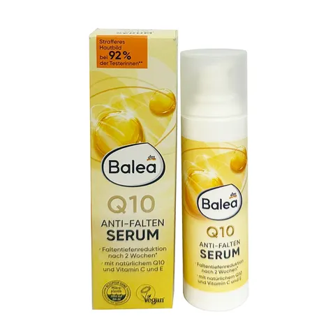 Serum Balea Q10 hỗ trợ giảm nếp nhăn, đẹp da