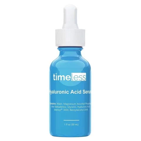 Serum Timeless Hyaluronic Acid + Vitamin C hỗ trợ cấp ẩm, sáng da