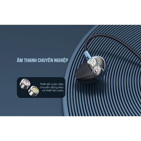 Tai Nghe Chống Ồn Remax RM-595 - Tai Nghe Chân 3.5mm Thời Trang Âm Thanh Sống Động, Cấu Hình Hiện Đại, Micro Tích Hợp