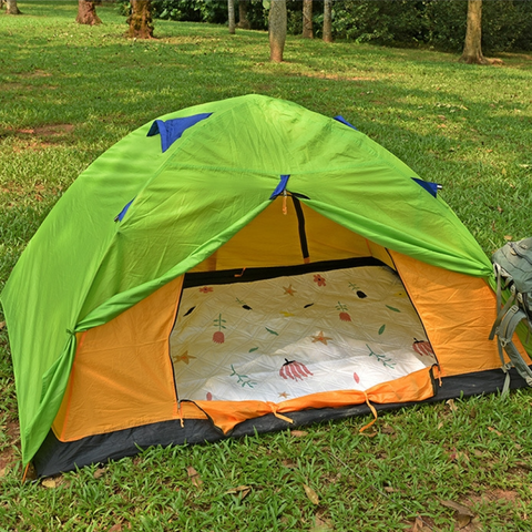 Thảm AoTu 3 lớp trải sàn văn phòng & dã ngoại ngoài trời - Họa tiết dễ thương, nhẹ bền, tiện lợi cho gia đình và bé chơi.