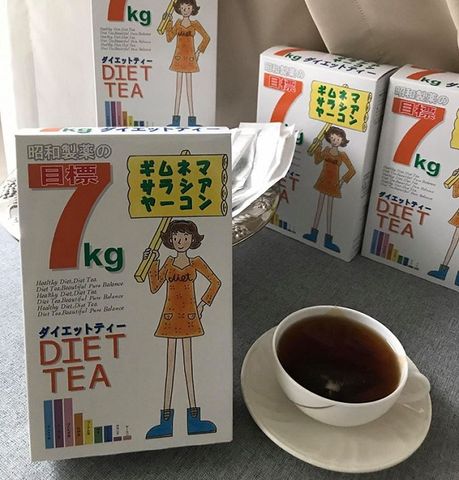 Trà Giảm Cân Showa Seiyaku Diet Tea 7kg Nhật Bản - Hỗ Trợ Tiêu Hóa, Vị Ngon, Sạch Tự Nhiên, Hộp 30 Gói