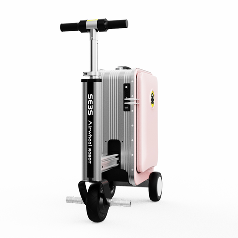 Vali điện thông minh Airwheel SE3S 20L - Xe kéo tự động với tốc độ 13km/h, thiết kế tiện lợi, âm nhạc Bluetooth, khóa TSA an toàn