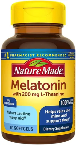 Viên uống ngủ ngon Nature Made 200 mg L-theanine