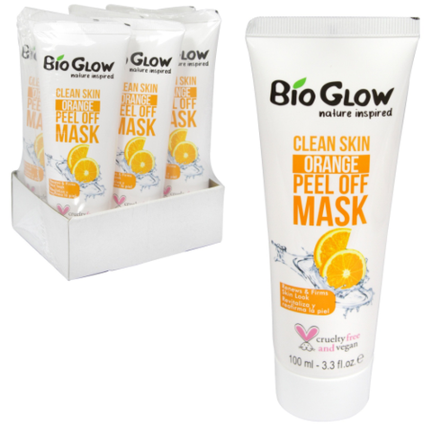 Mặt nạ Bio Glow Orange Peel Off - Hỗ trợ làm sáng da, thuần chay và phù hợp với mọi loại da, chiết xuất cam tươi mát