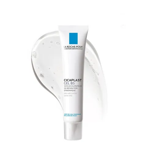 Bộ Sản Phẩm La Roche-Posay Làm Mờ Sẹo & Phục Hồi Da - Gel Dưỡng và Rửa Mặt Cho Da Dầu Nhạy Cảm, Hỗ Trợ Tái Tạo Da 40ml & 50ml