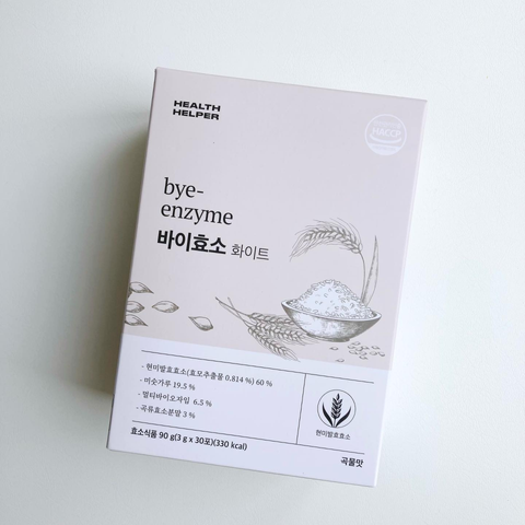 Bột Uống Hỗ Trợ Tiêu Hóa Bye-Enzyme Health Helper - Giàu Chất Xơ & 17 Vi Khuẩn Lactic, Cải Thiện Hệ Tiêu Hóa Tự Nhiên