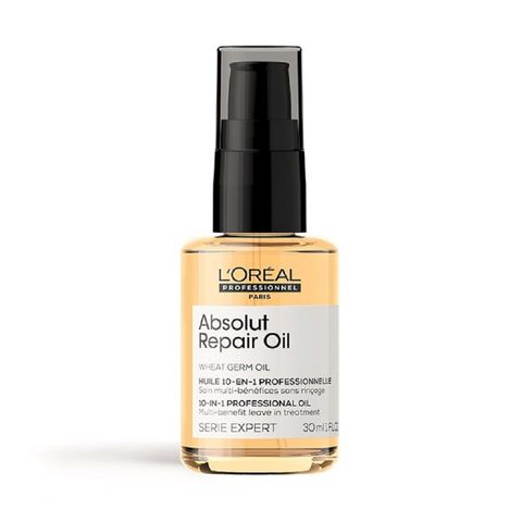 Dầu Dưỡng Tóc L'Oréal Professionnel Absolut Repair Oil 30ml/90ml - Phục Hồi Tóc Khô, Xơ, Hư Tổn Hiệu Quả, Chăm Sóc Tóc Mềm Mượt