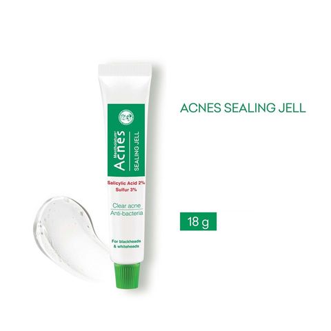 Gel Acnes Sealing Jell 18g - Gel Giảm Mụn Đầu Trắng và Đầu Đen, Hỗ Trợ Làm Sạch Da Mụn, Ngăn Ngừa Hình Thành Mụn Mới