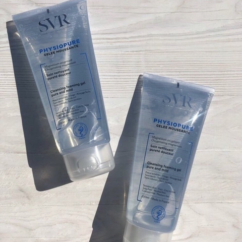 Sữa Rửa Mặt Dạng Gel SVR Physiopure Gelee Moussante cho Da Nhạy Cảm - Làm Sạch Dịu Nhẹ, Giữ Ẩm, Phù Hợp Trẻ Sơ Sinh 55ml/200ml