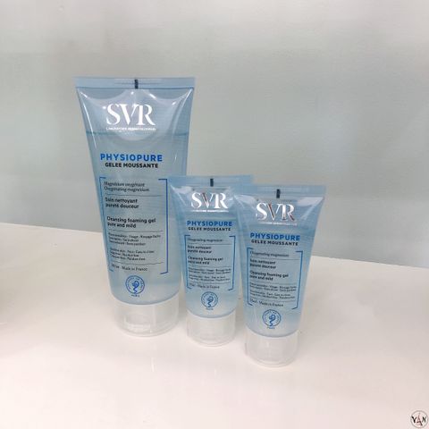 Sữa Rửa Mặt Dạng Gel SVR Physiopure Gelee Moussante cho Da Nhạy Cảm - Làm Sạch Dịu Nhẹ, Giữ Ẩm, Phù Hợp Trẻ Sơ Sinh 55ml/200ml