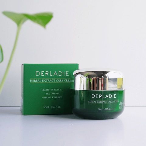 Kem Dưỡng Da Derladie 50ml - Giảm Mụn, Kiềm Dầu 12 Giờ, Dưỡng Ẩm Thiên Nhiên, Thích Hợp Cho Da Dầu Mụn, Xuất Xứ Hàn Quốc