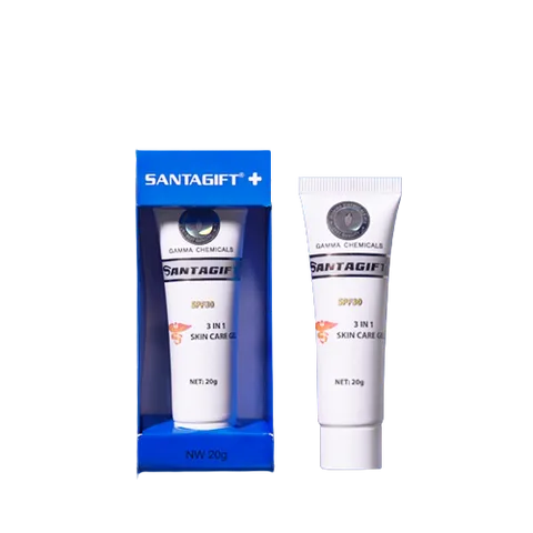 Kem hỗ trợ giảm mụn Santagift 3in1 Skin Care Gel SPF30