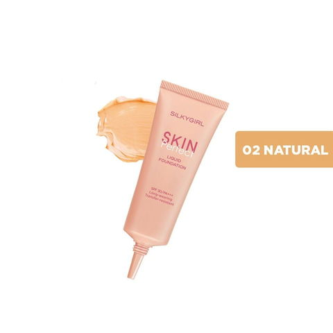 Kem nền Silkygirl Skin Perfect Liquid Foundation SPF30 25ml