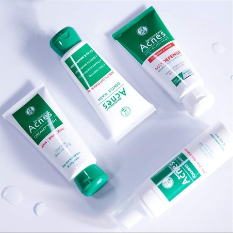 Sữa Rửa Mặt Acnes Creamy Wash 100g - Chăm Sóc Da Dầu, Ngăn Ngừa Mụn, Làm Sạch Sâu Lỗ Chân Lông, Dành Cho Da Nhờn Hỗn Hợp