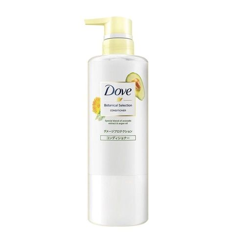 Kem xả Dove Botanical Selection hỗ trợ phục hồi tóc hư tổn