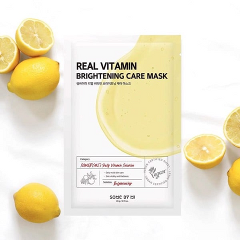 Mặt Nạ Dưỡng Da Some By Mi Real Care Mask - Dưỡng Ẩm, Làm Dịu Da, Chiết Xuất Thiên Nhiên 20g, Hàn Quốc