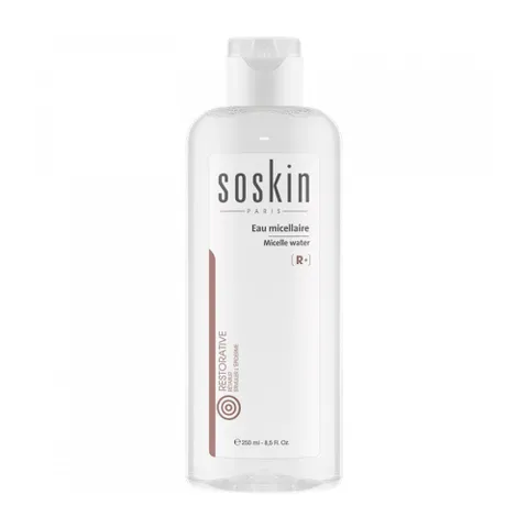 Nước tẩy trang Soskin Micelle Water hỗ trợ giảm mụn
