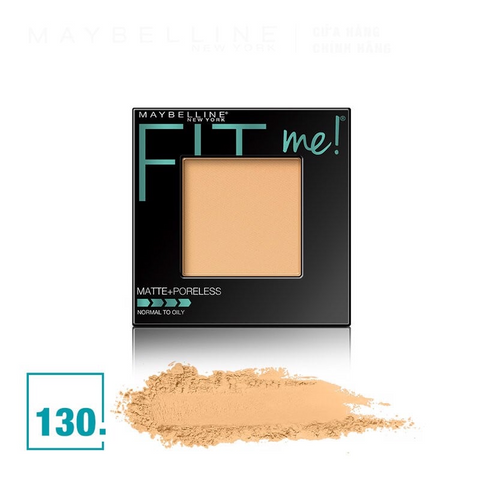 Phấn Phủ Fit Me Matte Poreless Powder Maybelline New York - Phấn Trang Điểm Kiềm Dầu, Lớp Nền Tự Nhiên, Phù Hợp Với Da Dầu, 8 Màu Tùy Chọn