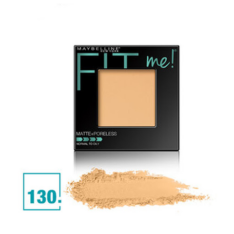 Phấn Phủ Fit Me Matte Poreless Powder Maybelline New York - Phấn Trang Điểm Kiềm Dầu, Lớp Nền Tự Nhiên, Phù Hợp Với Da Dầu, 8 Màu Tùy Chọn