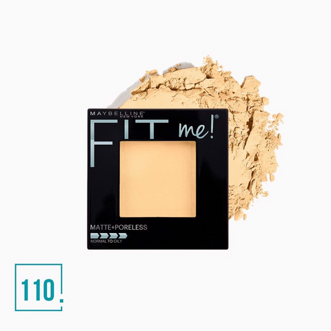 Phấn Phủ Fit Me Matte Poreless Powder Maybelline New York - Phấn Trang Điểm Kiềm Dầu, Lớp Nền Tự Nhiên, Phù Hợp Với Da Dầu, 8 Màu Tùy Chọn